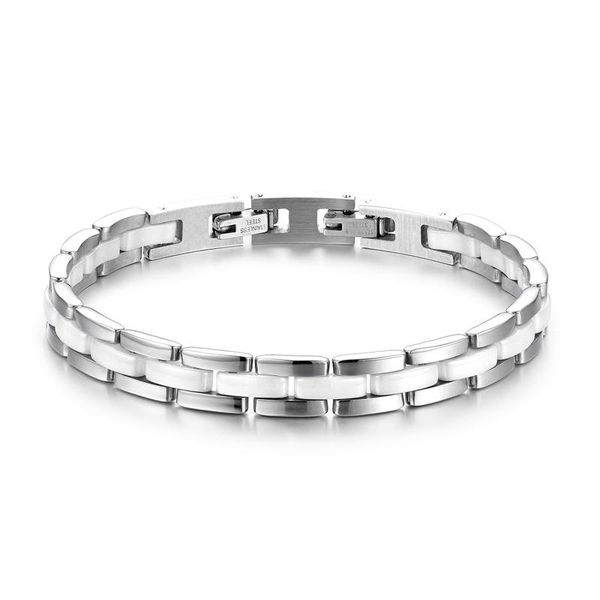 charm bracelets boniskiss women's ceramic health & fashion bangle bracelet for lady stainless steel female jewery bijoux, Golden;silver
charm bracelets boniskiss women's ceramic health & fashion bangle bracelet for lady stainless steel female jewery bijoux, Golden;silver