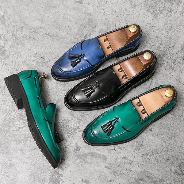 dress shoes wotte men formal quality oxfords business man flats plus size wedding party loafers, Black
dress shoes wotte men formal quality oxfords business man flats plus size wedding party loafers, Black