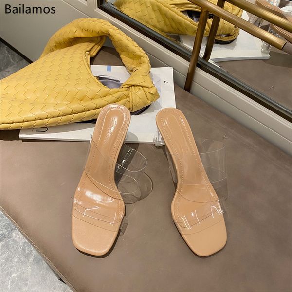 sandals bailamos spring summer transparent heel mule shoes clear chunky high heels with open toe women size 35-40 lady slippers 74, Black
sandals bailamos spring summer transparent heel mule shoes clear chunky high heels with open toe women size 35-40 lady slippers 74, Black
