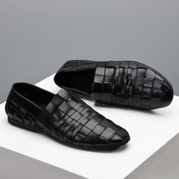 dress shoes men shoes4, Black