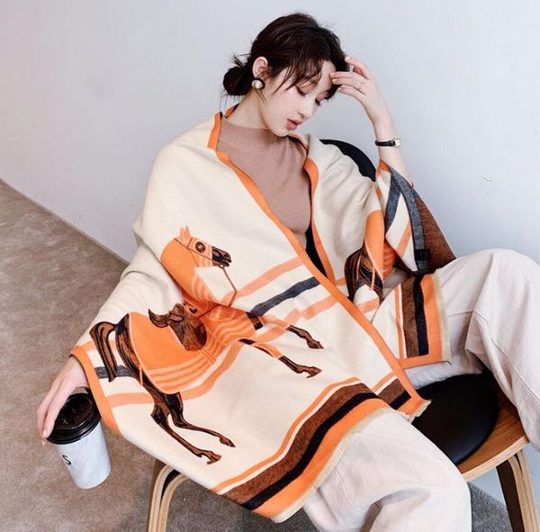 scarves high-quality imitation cashmere scarf woman mid-length air-conditioned shawl retro horse tassel, Blue;gray
scarves high-quality imitation cashmere scarf woman mid-length air-conditioned shawl retro horse tassel, Blue;gray