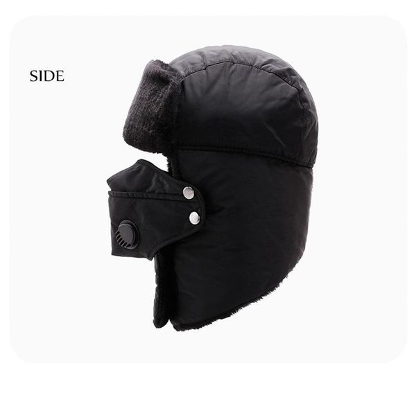 berets winter hat for men women thicken balaclava cotton fur earflap keep warm caps snow ski cap, Blue;gray
berets winter hat for men women thicken balaclava cotton fur earflap keep warm caps snow ski cap, Blue;gray