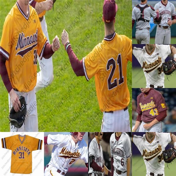 custom college baseball minnesota golden gophers jersey 45 tom skoro 21 drew hmielewski 15 jack liffrig 44 sam ireland 8 andrew wilhite mens, Black
custom college baseball minnesota golden gophers jersey 45 tom skoro 21 drew hmielewski 15 jack liffrig 44 sam ireland 8 andrew wilhite mens, Black