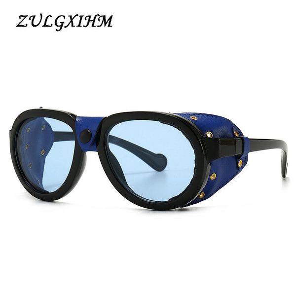 polarized sunglasses steampunk men women brand designer vintage round glasses fashion driving goggle uv400, White;black
polarized sunglasses steampunk men women brand designer vintage round glasses fashion driving goggle uv400, White;black