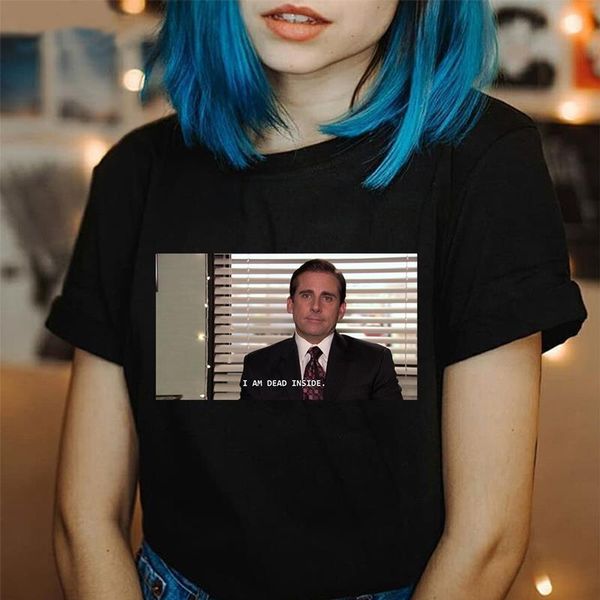 quotes the office womens t shirt harajuku funny i am dead inside short michael scott tumblr grunge aesthetic streetwear, White
quotes the office womens t shirt harajuku funny i am dead inside short michael scott tumblr grunge aesthetic streetwear, White