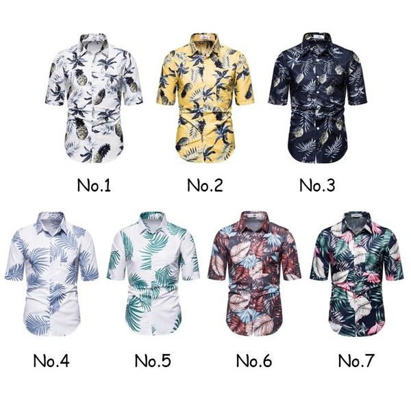 stock 7 colors summer mens casual short sleeve shirts floral printed fashion breathable shirt men's, White;black
stock 7 colors summer mens casual short sleeve shirts floral printed fashion breathable shirt men's, White;black