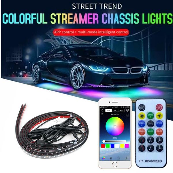 interior&external lights car underglow light flexible strip led underbody remote /app control neon rgb decorative atmosphere lamp
interior&external lights car underglow light flexible strip led underbody remote /app control neon rgb decorative atmosphere lamp
