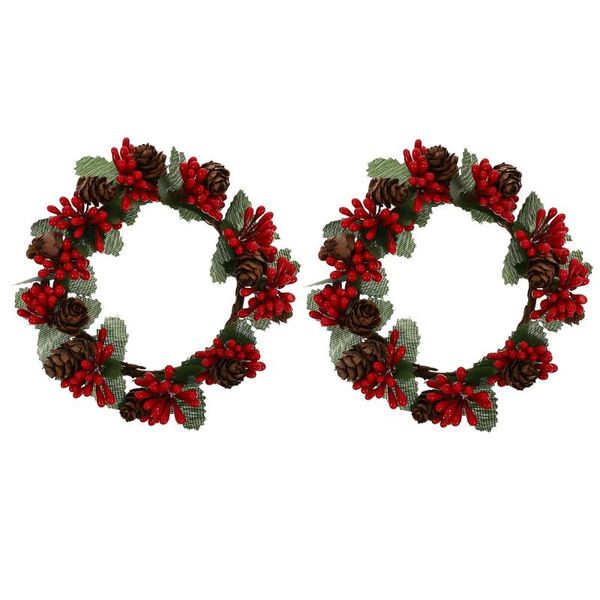 decorative flowers & wreaths 2pcs christmas pine wreath adorn pendants hanging wall
decorative flowers & wreaths 2pcs christmas pine wreath adorn pendants hanging wall