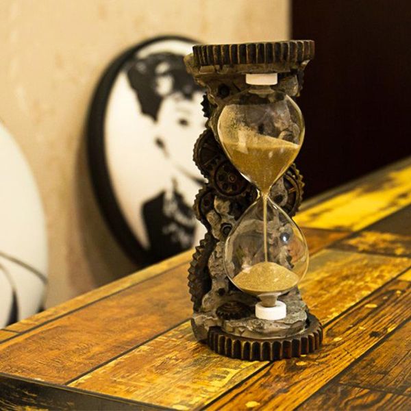 creative home gear time hourglass craft gift wholesale retro-antique anti-metal timer other clocks & accessories
creative home gear time hourglass craft gift wholesale retro-antique anti-metal timer other clocks & accessories