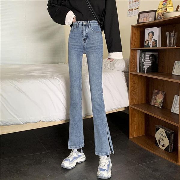 harajuku flares vintage womens jean high waist loose baggy boyfriend denim bell bottom wide leg pants, Blue
harajuku flares vintage womens jean high waist loose baggy boyfriend denim bell bottom wide leg pants, Blue