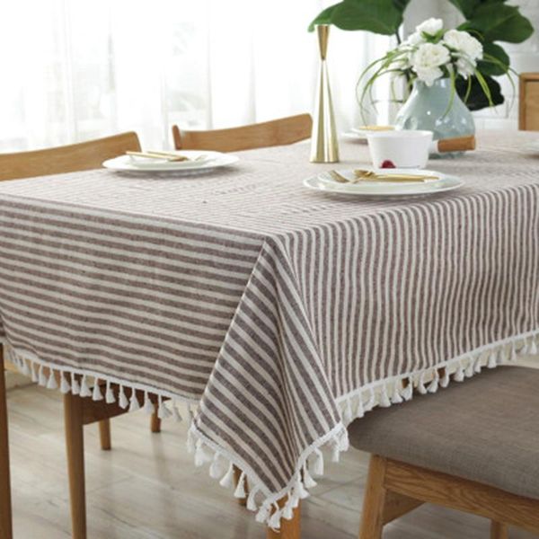 table cloth striped square tablecloth household cover dustproof washable linen lace dining home decoration
table cloth striped square tablecloth household cover dustproof washable linen lace dining home decoration