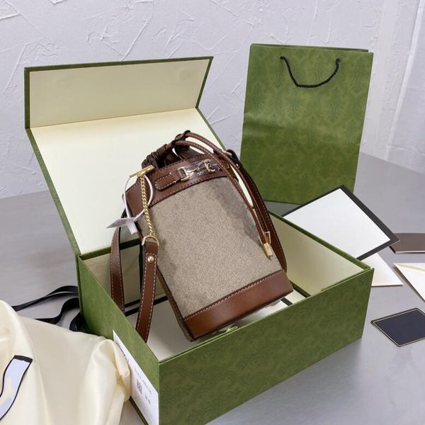 2023 mini bucket girls shoulder bags chain drawstring crossbody fashion designers small gift box package
2023 mini bucket girls shoulder bags chain drawstring crossbody fashion designers small gift box package