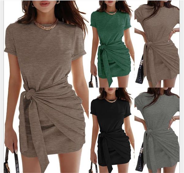 dressed as woman with a short sleeve color crew neck bandage pencil design thin dress women's clothes, Black;gray
dressed as woman with a short sleeve color crew neck bandage pencil design thin dress women's clothes, Black;gray