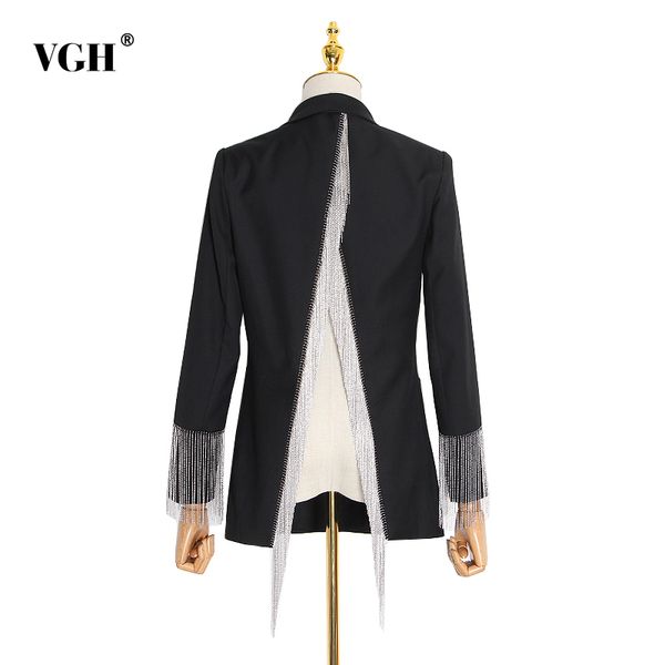 vgh patchwork tassel casual women's blazer notched long sleeve hollow out black female fashion new clothing autumn 210421, White;black
vgh patchwork tassel casual women's blazer notched long sleeve hollow out black female fashion new clothing autumn 210421, White;black