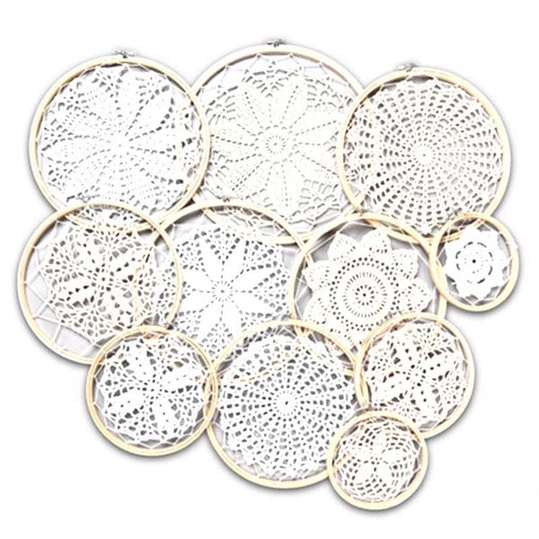 tapestries 1 set diy large doily lace dream catcher wedding background room decoration dreamcatcher attrape reve
tapestries 1 set diy large doily lace dream catcher wedding background room decoration dreamcatcher attrape reve