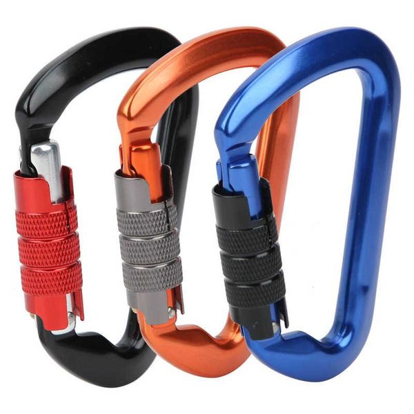 cords, slings and webbing durable aviation aluminum auto lock d-shape carabiner safe for outdoor climbing camping accessories
cords, slings and webbing durable aviation aluminum auto lock d-shape carabiner safe for outdoor climbing camping accessories