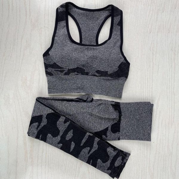 two piece sport set women camo seamless yoga gym clothing fitness tracksuit sports bra leggings sportswear outfits, White;red
two piece sport set women camo seamless yoga gym clothing fitness tracksuit sports bra leggings sportswear outfits, White;red