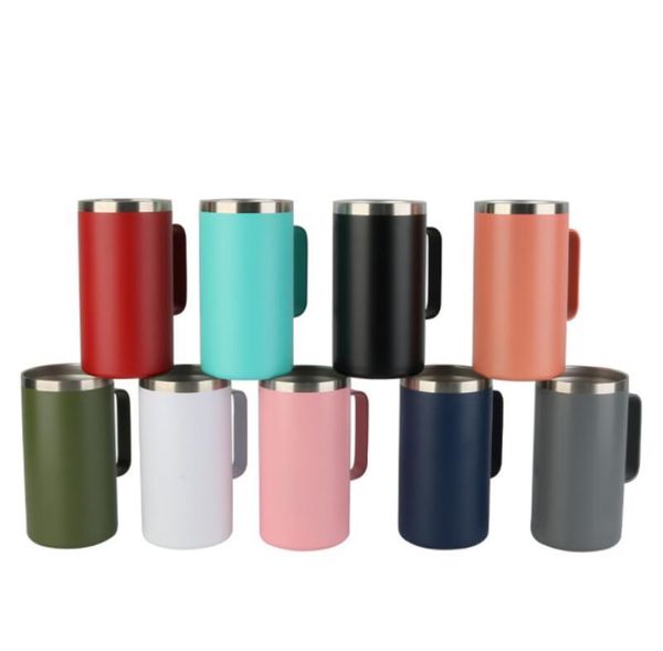 mugs 25pcs 24oz coffee beer tumbler double wall stainless steel vacuum insulated camping travel cup with handle and lids
mugs 25pcs 24oz coffee beer tumbler double wall stainless steel vacuum insulated camping travel cup with handle and lids