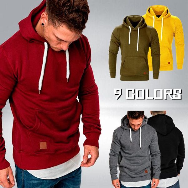 men's hoodies & sweatshirts fashion mens sweatshirt long sleeve casual boy blouse tracksuits men, Black
men's hoodies & sweatshirts fashion mens sweatshirt long sleeve casual boy blouse tracksuits men, Black