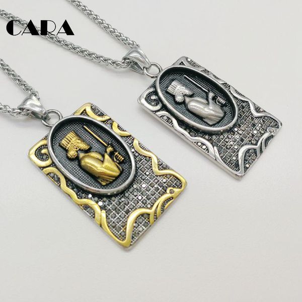 pendant necklaces 2021 2 stone stylish italian knight necklace fashion 316l stainless steel full rhinestones men cara0444, Silver
pendant necklaces 2021 2 stone stylish italian knight necklace fashion 316l stainless steel full rhinestones men cara0444, Silver