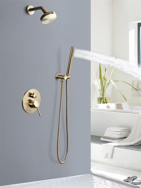 bathroom shower set in wall brushed gold rainfall mixer cold & brass bath and tap faucet sets
bathroom shower set in wall brushed gold rainfall mixer cold & brass bath and tap faucet sets