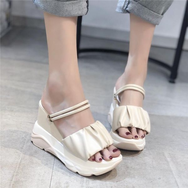 dress shoes cootelili 2021 sandals women wedges summer fashion 10cm heel slip on and slippers dual purpose basic, Black
dress shoes cootelili 2021 sandals women wedges summer fashion 10cm heel slip on and slippers dual purpose basic, Black