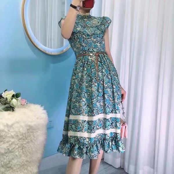 summer boho retro impression single ribbon thin-fit mid-length length dress quality women's clothes, Black;gray
summer boho retro impression single ribbon thin-fit mid-length length dress quality women's clothes, Black;gray