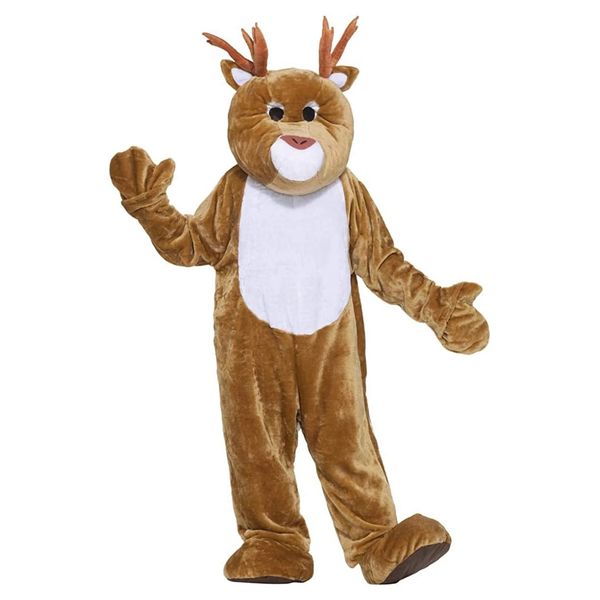 size plush reindeer mascot costumes halloween fancy party dress cartoon character carnival xmas easter advertising birthday party costume ou, Red;yellow
size plush reindeer mascot costumes halloween fancy party dress cartoon character carnival xmas easter advertising birthday party costume ou, Red;yellow