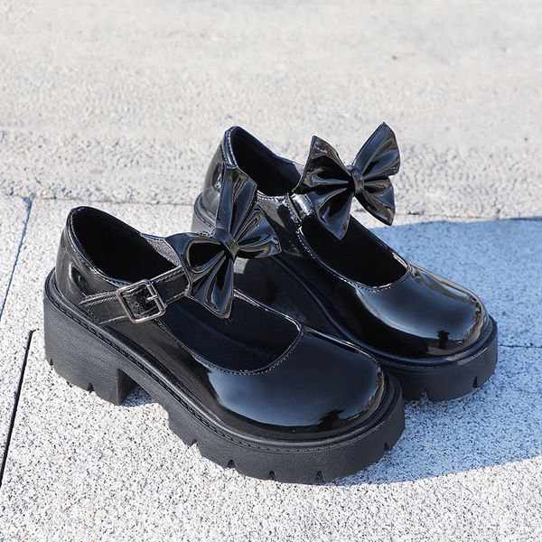 casual shoes woman japanese vintage high heels waterproof platform shoes college student cosplay bow knot women shoes plus size, Black
casual shoes woman japanese vintage high heels waterproof platform shoes college student cosplay bow knot women shoes plus size, Black