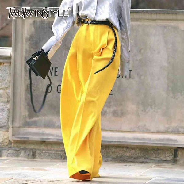 minimalist solid wide leg pants for women high waist straight casual loose black trouser female fashion new tide 210428, Black;white
minimalist solid wide leg pants for women high waist straight casual loose black trouser female fashion new tide 210428, Black;white