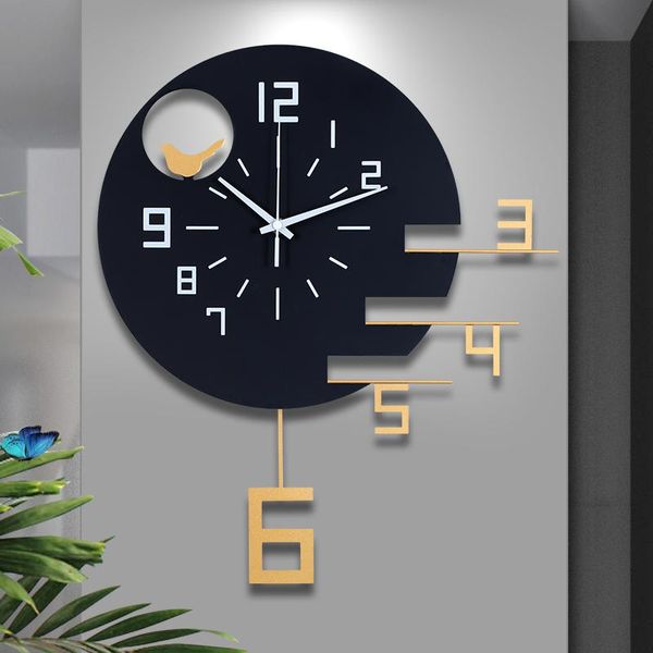 luxury metal clocks wall home decor modern design watches creative art mute decoration pendulum clock gift zegary
luxury metal clocks wall home decor modern design watches creative art mute decoration pendulum clock gift zegary