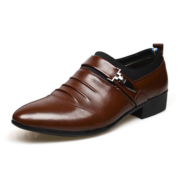 dress shoes size 45 fashion pu leather men pointed toe bullock oxfords for slip on designer luxury, Black
dress shoes size 45 fashion pu leather men pointed toe bullock oxfords for slip on designer luxury, Black