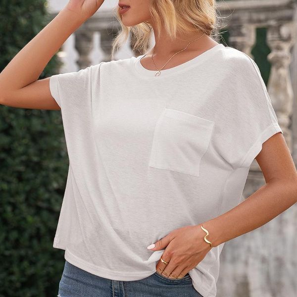 women's t-shirt summer t-shirts female pullovers clothing casual loose o neck short sleeve t shirts women streetwear, White
women's t-shirt summer t-shirts female pullovers clothing casual loose o neck short sleeve t shirts women streetwear, White