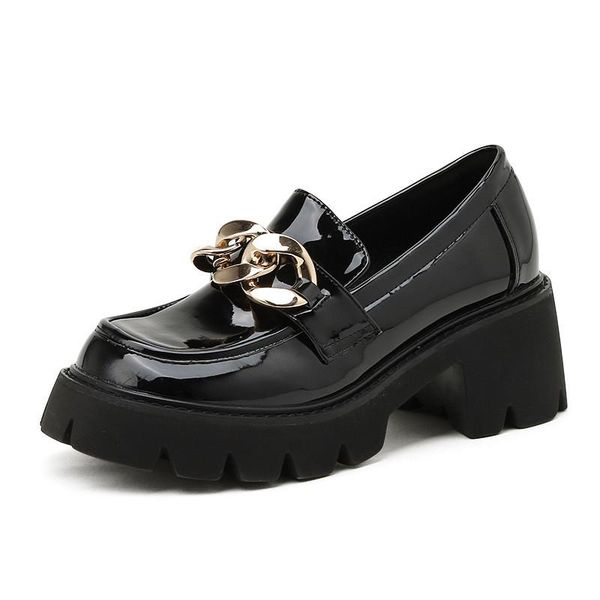 dress shoes british metal chain pumps women high heels single oxfords 2022 spring autumn korean lady creepers thick-soled platform, Black
dress shoes british metal chain pumps women high heels single oxfords 2022 spring autumn korean lady creepers thick-soled platform, Black