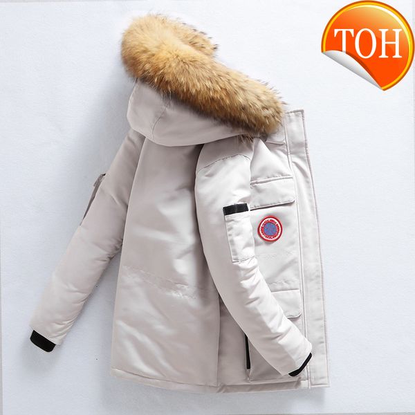 winter jacket men white duck down coat parkas windproof fur hooded collar thicken casual man waterproof jackets size m-4xl, Black
winter jacket men white duck down coat parkas windproof fur hooded collar thicken casual man waterproof jackets size m-4xl, Black