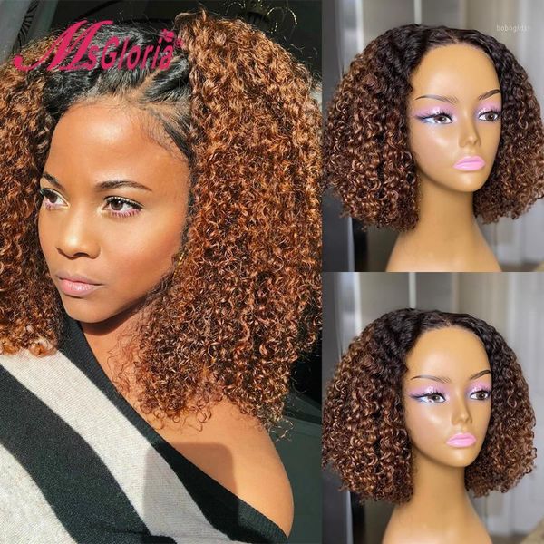 honey blonde natural brazilian remy hair 13x6 lace front wig 180% density short curly human wigs for women1, Black;brown
honey blonde natural brazilian remy hair 13x6 lace front wig 180% density short curly human wigs for women1, Black;brown