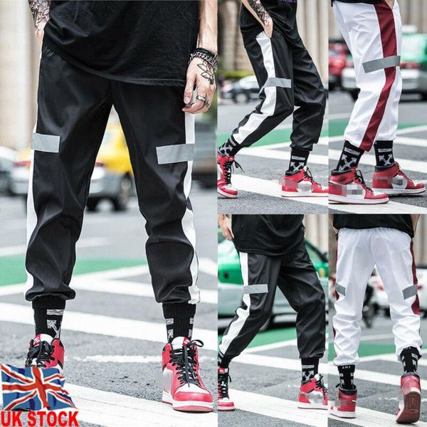 fashion men jogger pants casual side striped sport gym workout hip hop track trousers long slacks men's, Black
fashion men jogger pants casual side striped sport gym workout hip hop track trousers long slacks men's, Black