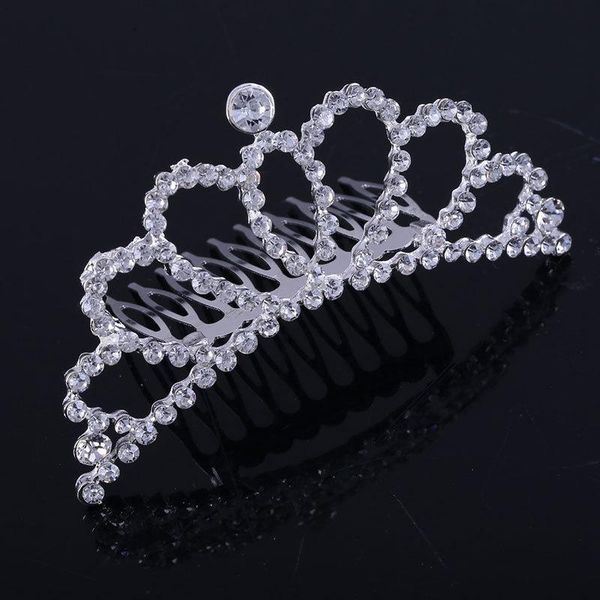 hair clips & barrettes korean sweet bride medium crown jewelry wedding headdress rhinestone accessories wholesale factory direct., Golden;silver
hair clips & barrettes korean sweet bride medium crown jewelry wedding headdress rhinestone accessories wholesale factory direct., Golden;silver