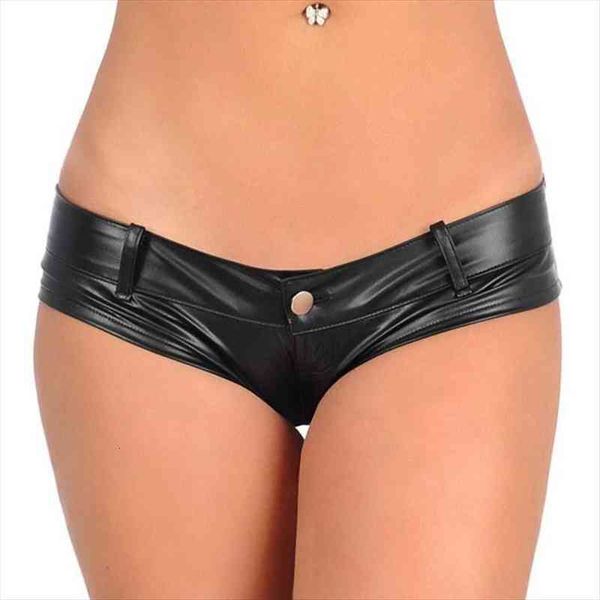 boxer low rise pu leather women short party club cueca boxers bikini underpants, White;black
boxer low rise pu leather women short party club cueca boxers bikini underpants, White;black