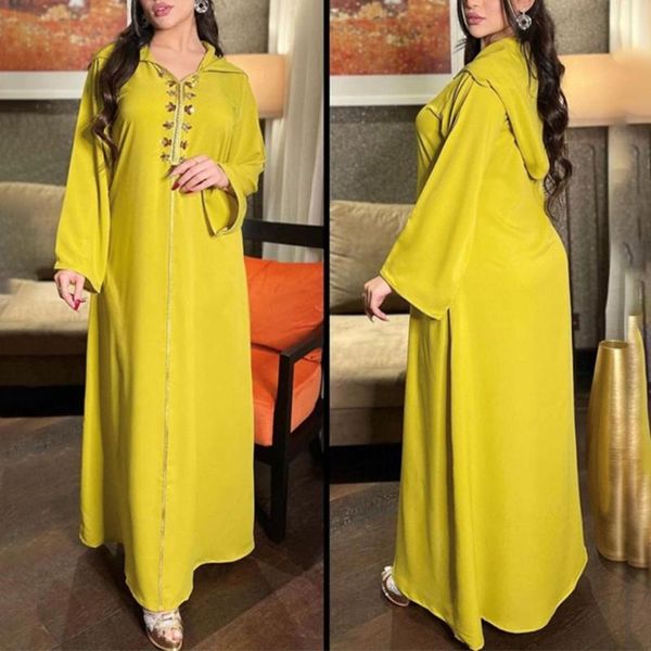 ethnic clothing abaya dubai turkey muslim women hooded long dress embroidery v-neck rhinestone islamic robe eid mubarak kaftan, Red
ethnic clothing abaya dubai turkey muslim women hooded long dress embroidery v-neck rhinestone islamic robe eid mubarak kaftan, Red