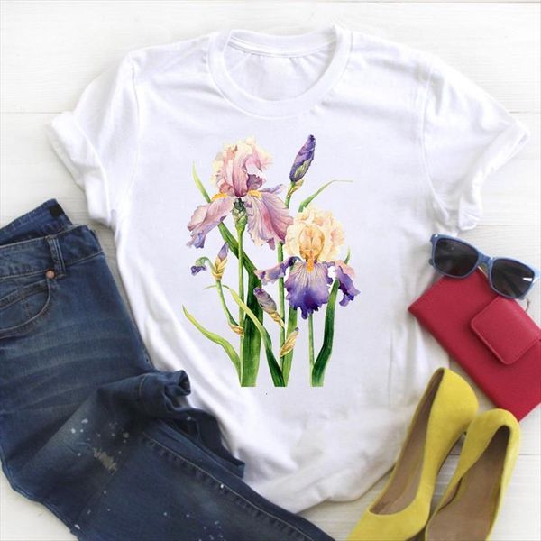 plus size 4xl flower floral womens watercolor cute summer kawaii clothes tees graphic printed female t shirt, White
plus size 4xl flower floral womens watercolor cute summer kawaii clothes tees graphic printed female t shirt, White