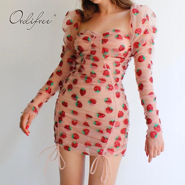 summer short women strawberry tulle backless long sleeve draped drawstring bodycon party mini dress 210415, Black;gray
summer short women strawberry tulle backless long sleeve draped drawstring bodycon party mini dress 210415, Black;gray