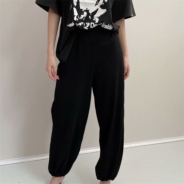 women summer fashion solid puffy pants za elastic waist loose casual female sweet street trousers clothing 210513, Black;white
women summer fashion solid puffy pants za elastic waist loose casual female sweet street trousers clothing 210513, Black;white
