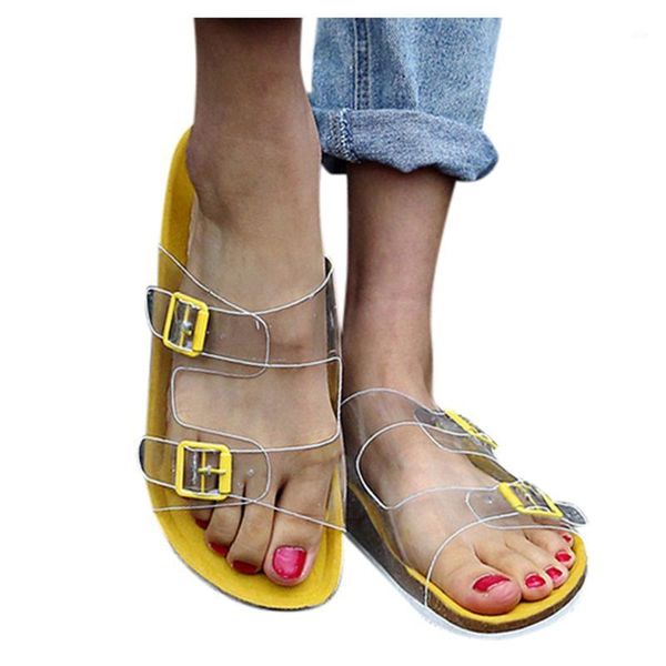 slippers sagace women transparent big size roman style flat buckle open toe soft slip beach shoes sandals1, Black
slippers sagace women transparent big size roman style flat buckle open toe soft slip beach shoes sandals1, Black