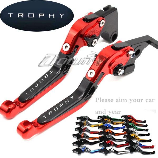 motorcycle brakes folding extendable cnc moto adjustable clutch brake levers for trophy/se trophy 2013 2014 2021
motorcycle brakes folding extendable cnc moto adjustable clutch brake levers for trophy/se trophy 2013 2014 2021