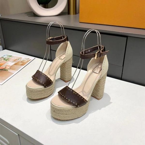 sandals weaving women super high heels platform shoes ankle strap summer designer woman shoe slides, Black
sandals weaving women super high heels platform shoes ankle strap summer designer woman shoe slides, Black
