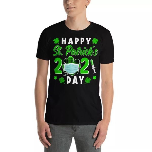 Happy St Patrick's Day Cool Shamrock Green Plaid Quarantine Gifts T-Shirt, White;black
Happy St Patrick's Day Cool Shamrock Green Plaid Quarantine Gifts T-Shirt, White;black