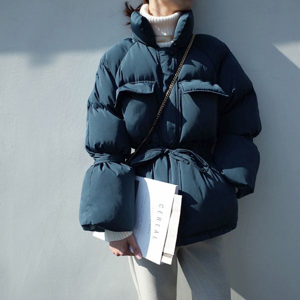 women's down & parkas anger push tao sichuan zhicongxi 2021 winter korean-style loose thick front short long back waist hugging cotton-, Black
women's down & parkas anger push tao sichuan zhicongxi 2021 winter korean-style loose thick front short long back waist hugging cotton-, Black