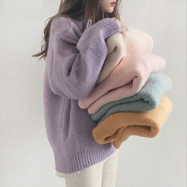 women's sweaters solid-colored sweater jumper autumn winter vest clothes wm06, White;black
women's sweaters solid-colored sweater jumper autumn winter vest clothes wm06, White;black