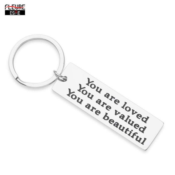 keychains motivational keychain gifts for women teenage girls friend daughter son you are loved, valued, beautiful, Silver
keychains motivational keychain gifts for women teenage girls friend daughter son you are loved, valued, beautiful, Silver